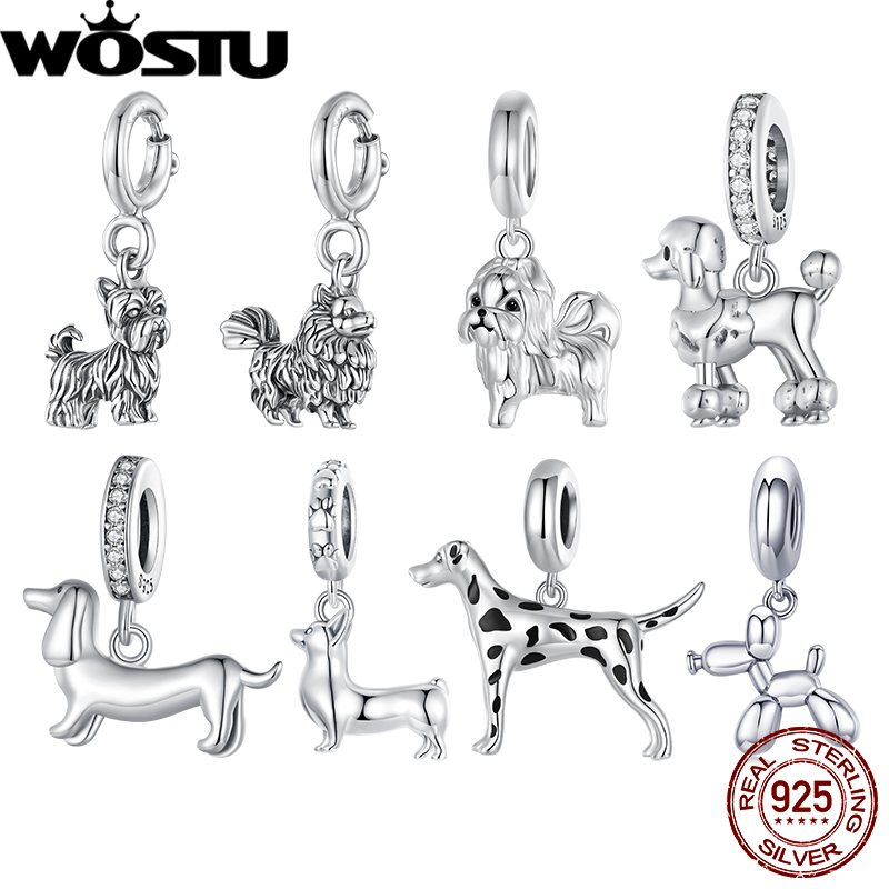 Jewelry Making Yorkshire - WOSTU 925 Perak Murni Jimat Anjing