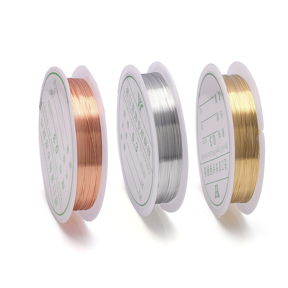Jewelry Making Yarn - Kawat Perhiasan 0.2-1Mm, Kawat Kerajinan Kawat