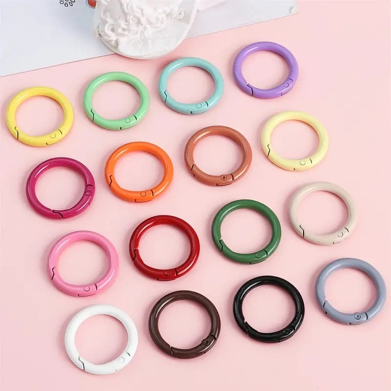 Jewelry Making Loops - 10 Buah Cincin O Pegas Logam
