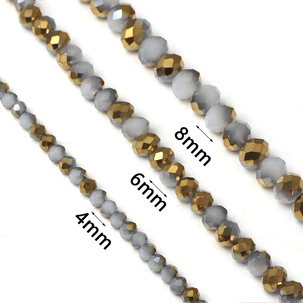 Manik-manik Kristal Bersegi 4/ - Jewelry Making Beginners ulasan dan harga
