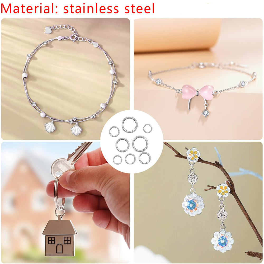 1200 pcs Cincin Lompat & Cinci - Jewelry Making Looper Tool ulasan dan harga