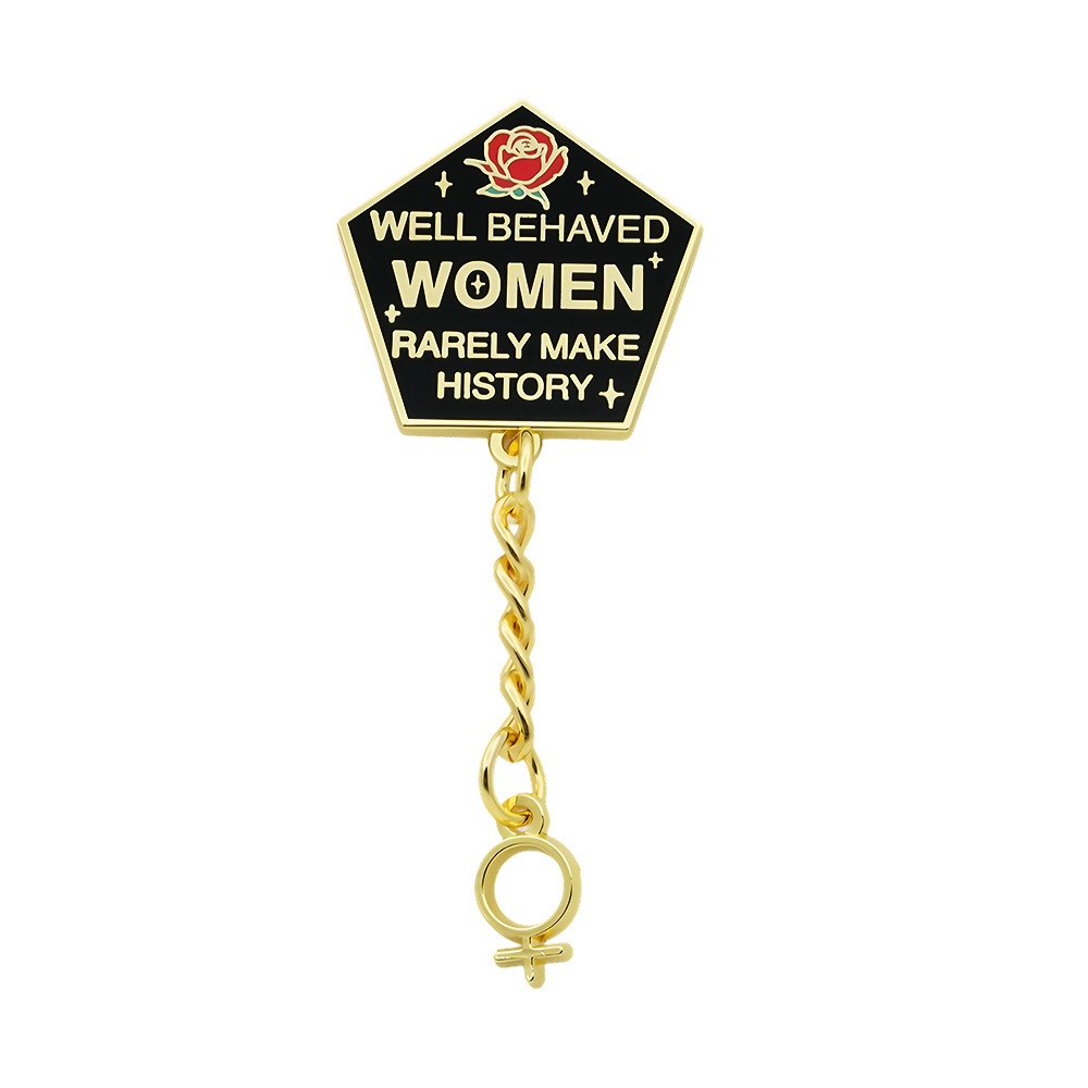 1 Buah Pin Enamel Feminis 