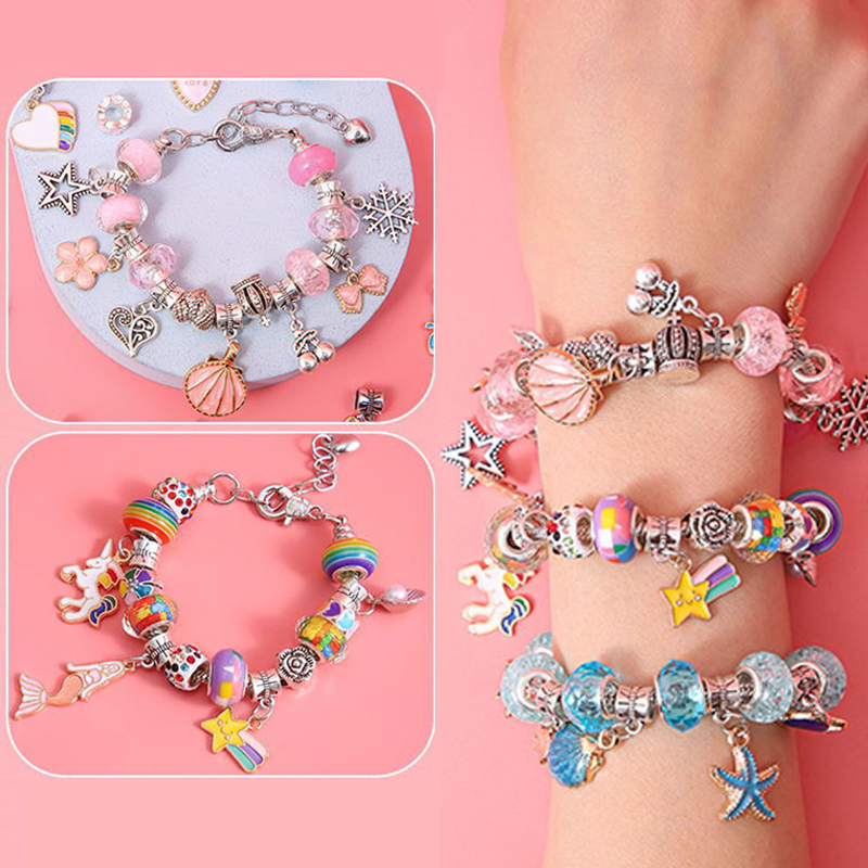  ﻿ Set Gelang DIY untuk Anak  - Jewelry Making Qc ulasan dan harga