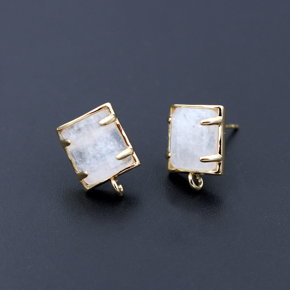 6 Pasang Anting Batu Hitam Bir - Jewelry Making Loops ulasan dan harga