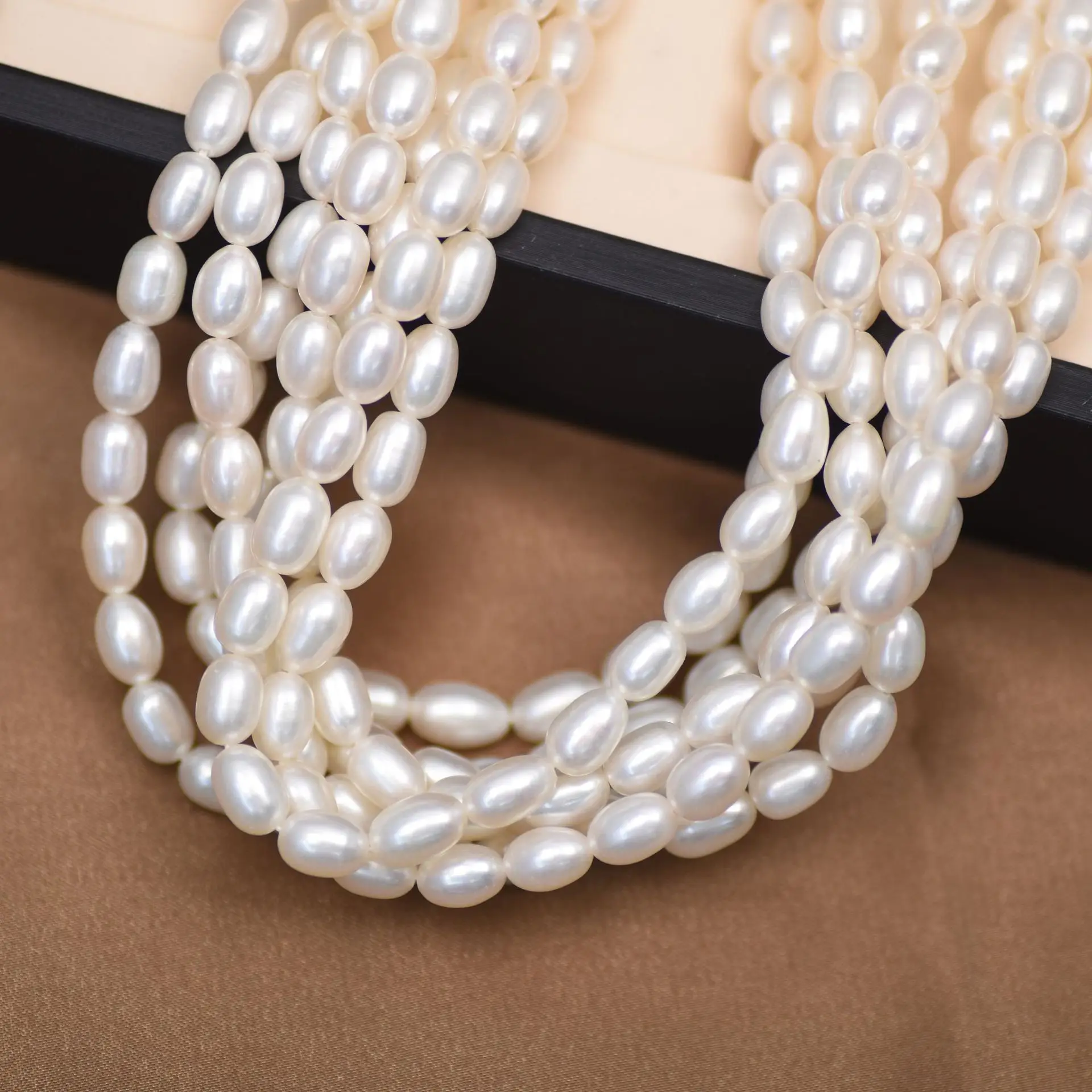 4A Mutiara Air Tawar Alami Ben - Jewelry Making The Well ulasan dan harga