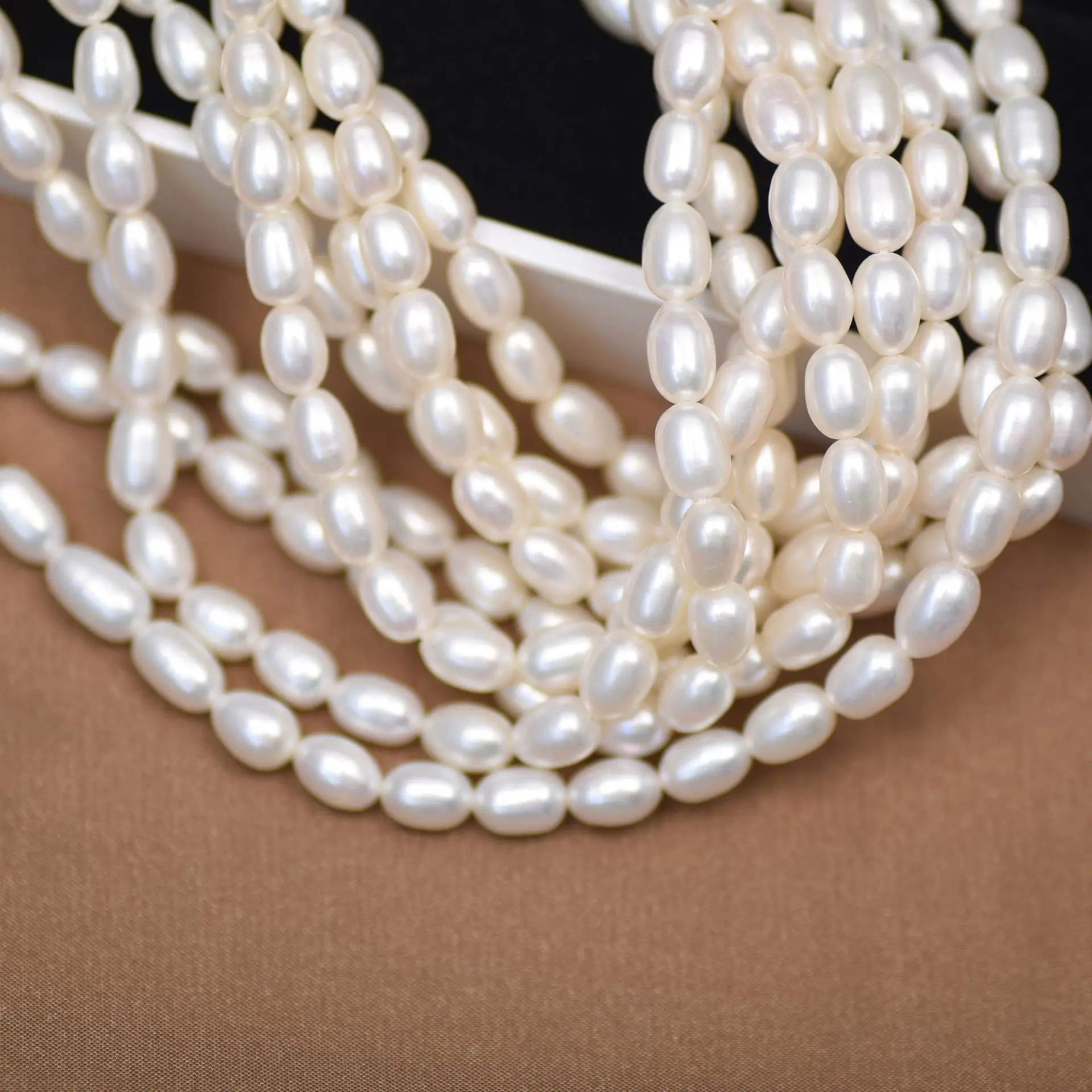 4A Mutiara Air Tawar Alami Ben - Jewelry Making The Well ulasan dan harga