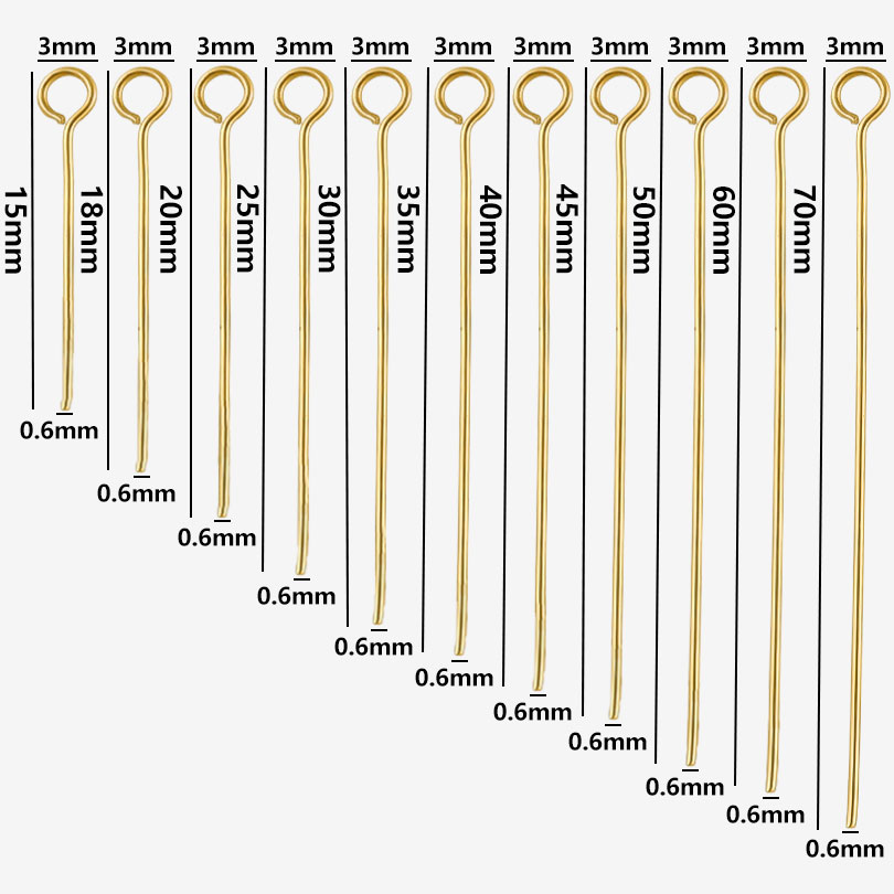 50pcs/lot 304 Stainless Steel  - Jewelry Making Loops ulasan dan harga