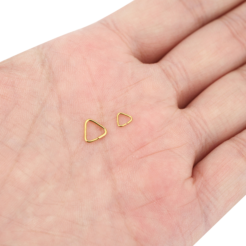 50pcs 5mm 8mm Cincin Segitiga  - Jewelry Making Looper Tool ulasan dan harga