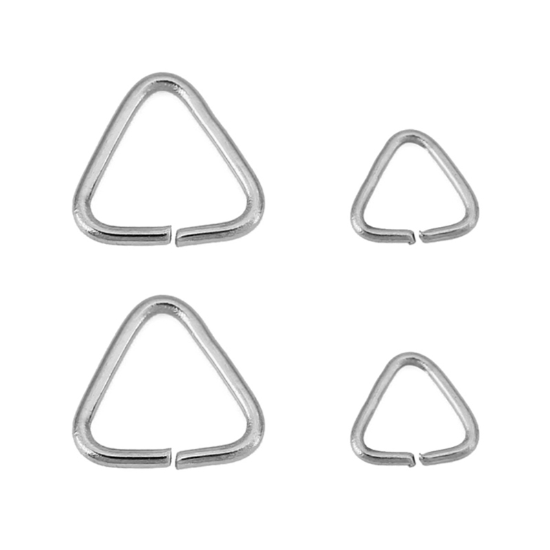 50pcs 5mm 8mm Cincin Segitiga  - Jewelry Making Looper Tool ulasan dan harga