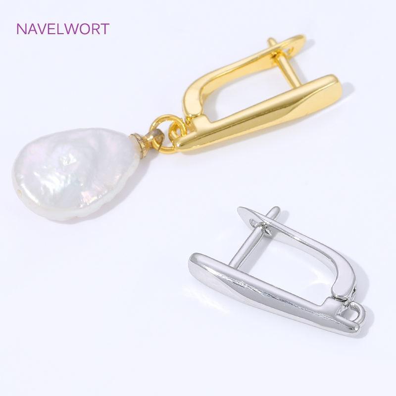 Kait Anting Lapis Emas 18K Hal - Jewelry Making Yarn ulasan dan harga