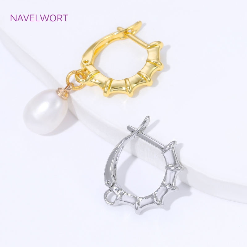 Kait Anting Lapis Emas 18K Hal - Jewelry Making Yarn ulasan dan harga