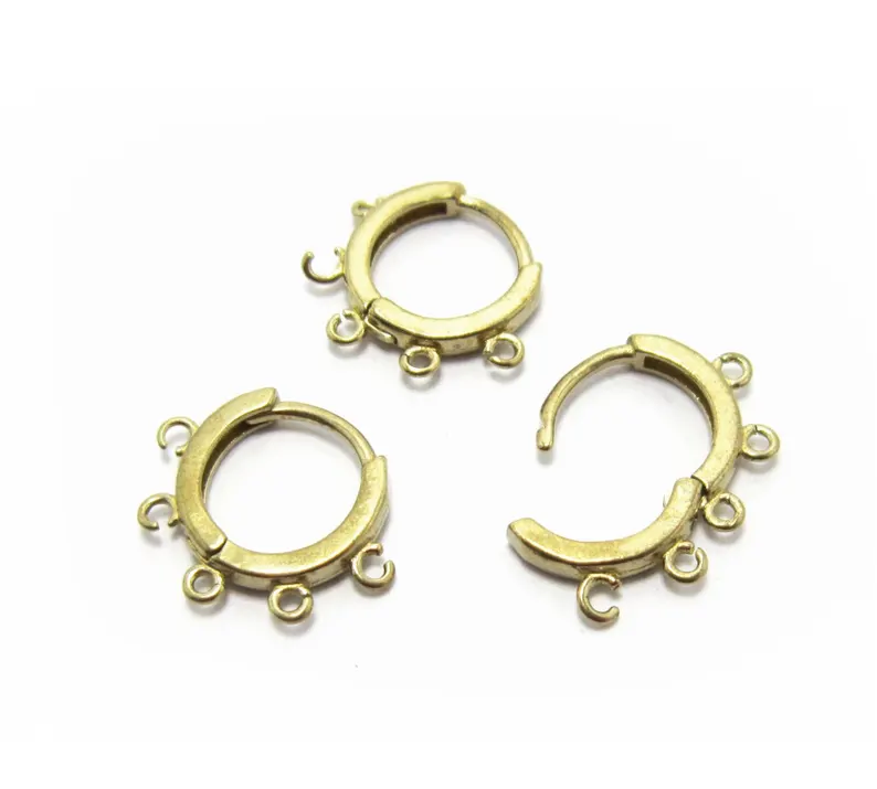 10 Buah Simpai Telinga Kuninga - Jewelry Making Loops ulasan dan harga