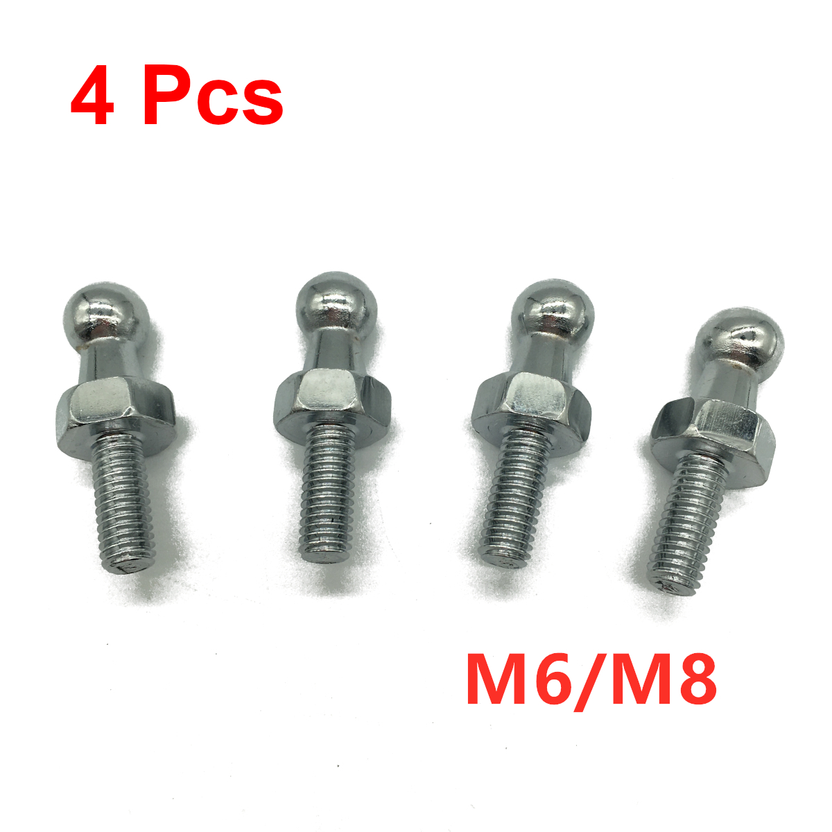 4 buah 10mm M8/M6 Universal mo - Eyepin Ball End ulasan dan harga