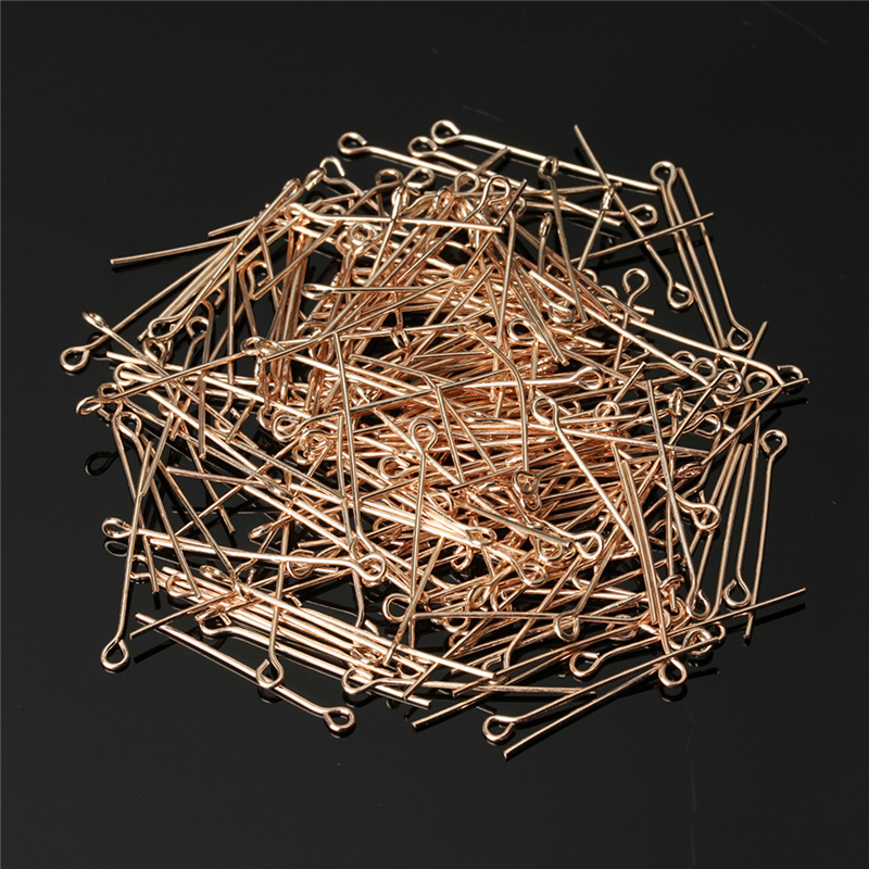 200 Buah/Lot 50Mm Pin Mata Pin - Jewelry Making Jig ulasan dan harga