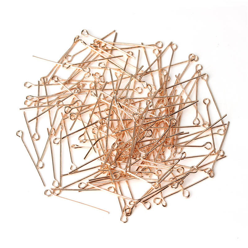 200 Buah/Lot 50Mm Pin Mata Pin - Jewelry Making Jig ulasan dan harga