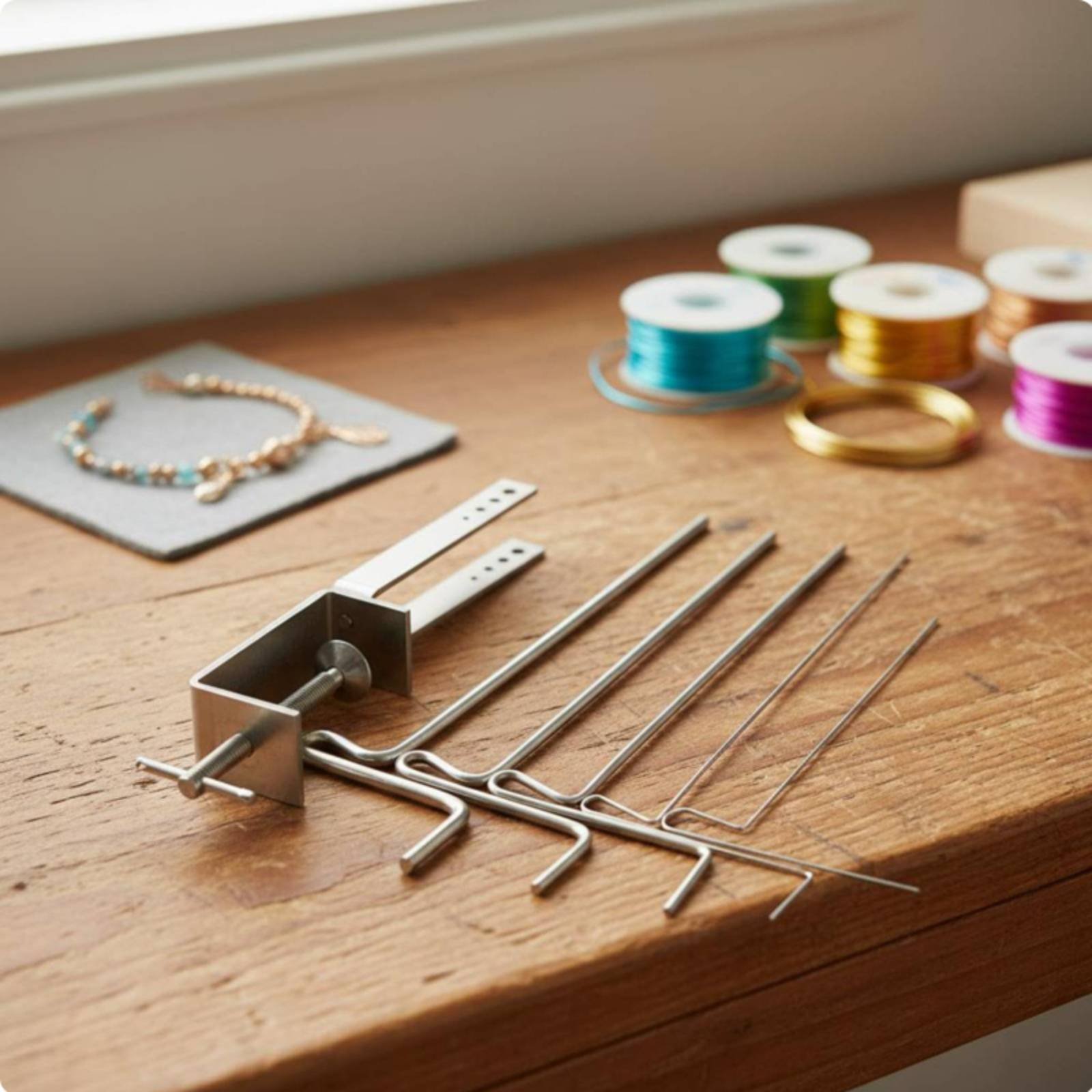 Batang Pembuat Lingkaran Kawat - Jewelry Making Loops ulasan dan harga