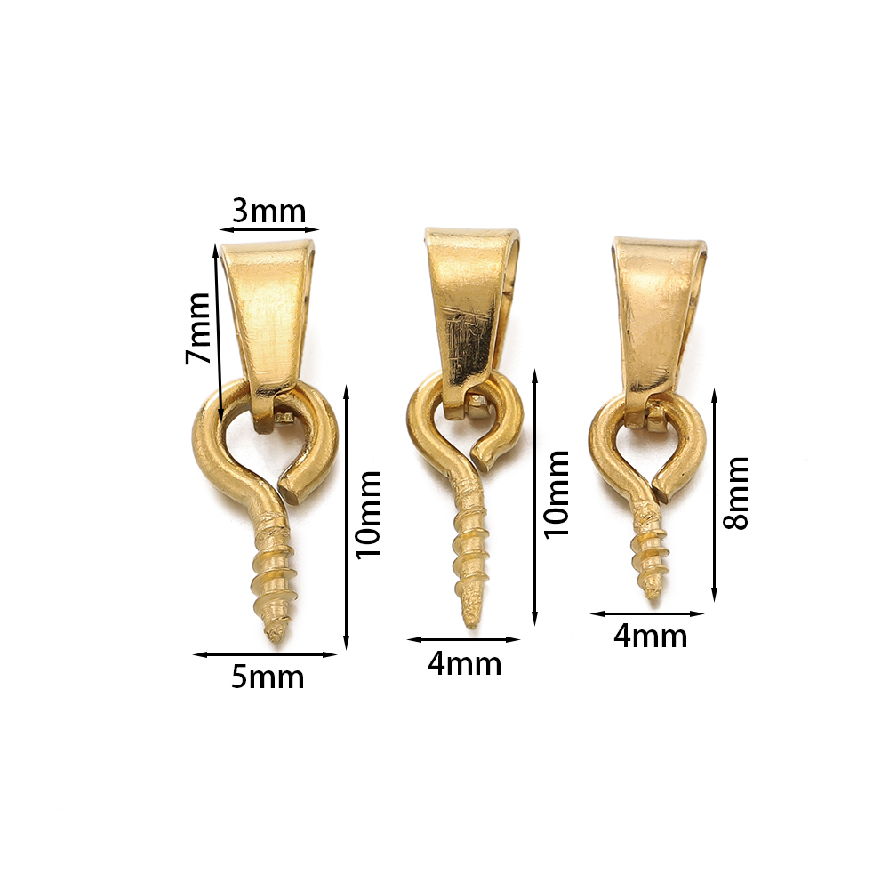 20 Buah Pin Mata Sekrup Baja T - Jewelry Making Looper Tool ulasan dan harga