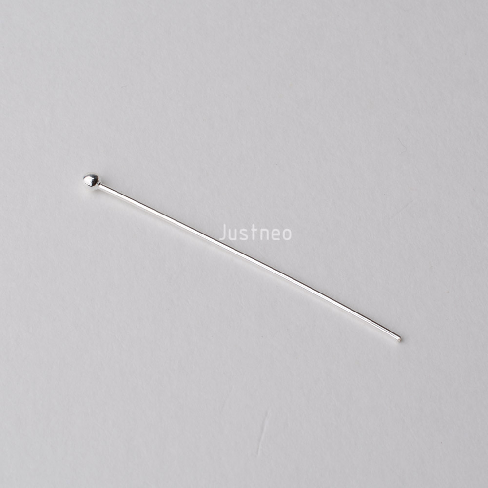 Pin Kepala Bola Perak Sterling - Jewelry Making Jig ulasan dan harga