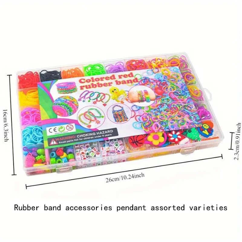 4300+ pcs 32 Warna Karet Gelan - Jewelry Making Degree ulasan dan harga