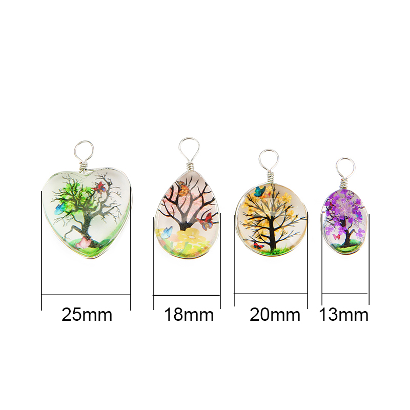 5pcs Liontin Kalung Tetesan Ha - Jewelry Making Beginners ulasan dan harga