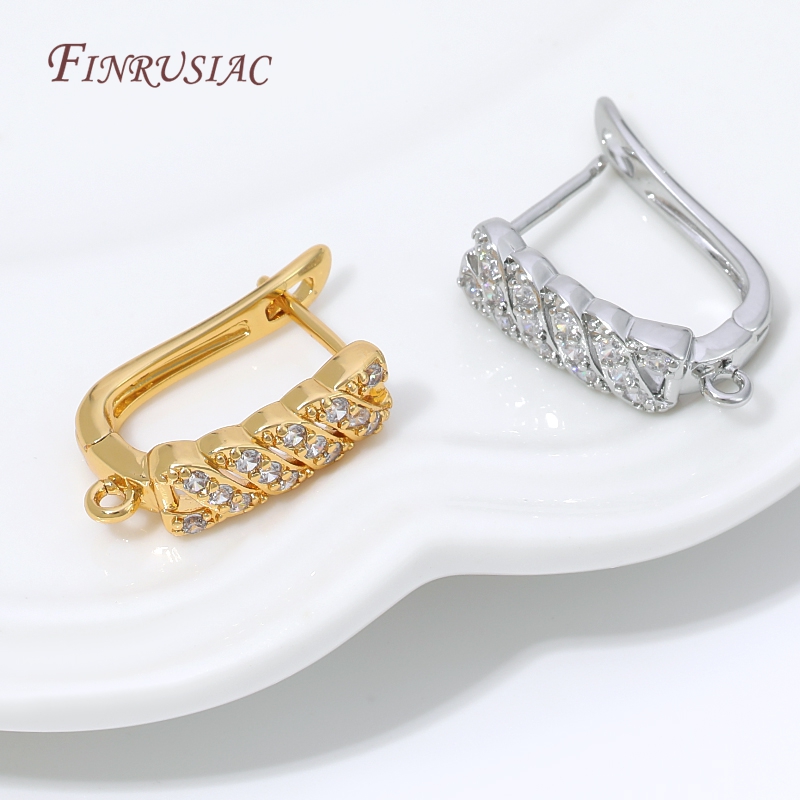 Anting Huggie Hoop Berlapis Em - Jewelry Making Loops ulasan dan harga
