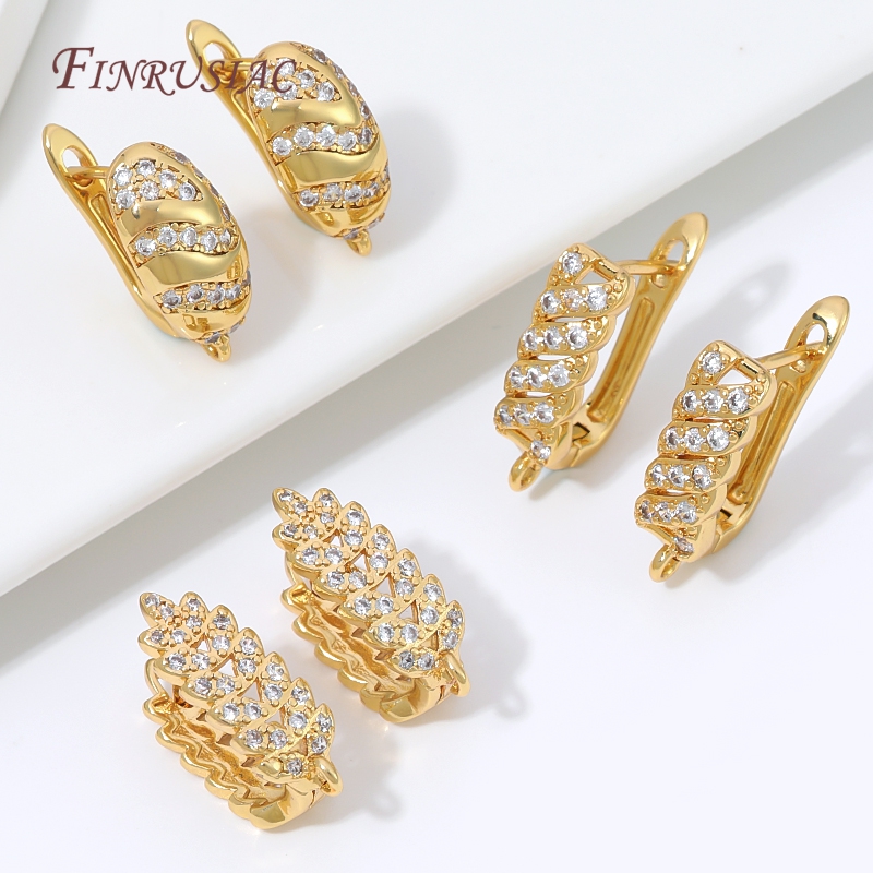 Anting Huggie Hoop Berlapis Em - Jewelry Making Loops ulasan dan harga