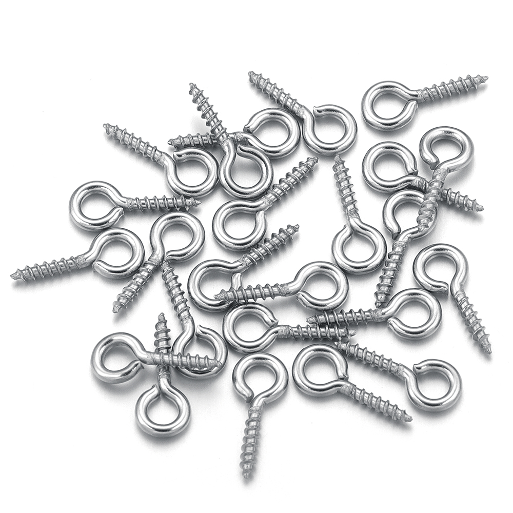 100 Buah/Lot Pin Mata Sekrup M - Jewelry Making Looper Tool ulasan dan harga