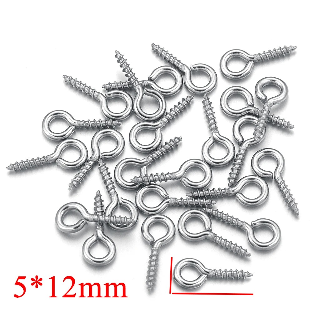 100 Buah/Lot Pin Mata Sekrup M - Jewelry Making Looper Tool ulasan dan harga