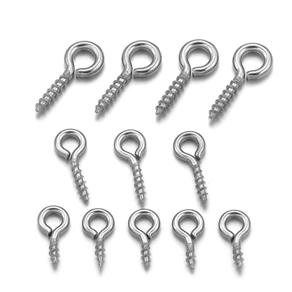 100 Buah/Lot Pin Mata Sekrup M - Jewelry Making Looper Tool ulasan dan harga