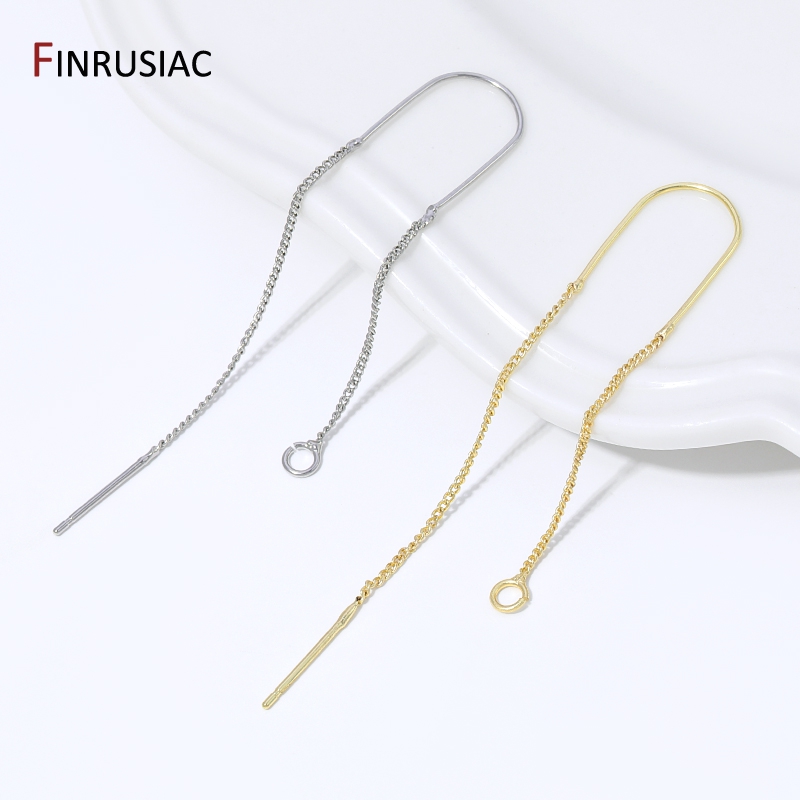 Anting-anting gantung rantai p - Jewelry Making Yarn ulasan dan harga