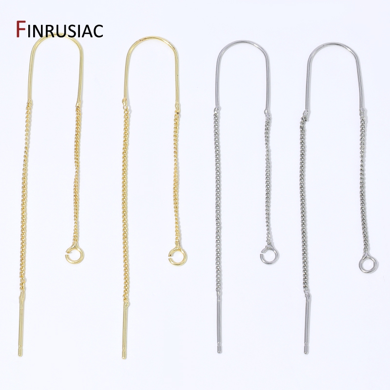 Anting-anting gantung rantai p - Jewelry Making Yarn ulasan dan harga