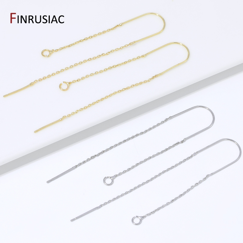 Anting-anting gantung rantai p - Jewelry Making Yarn ulasan dan harga
